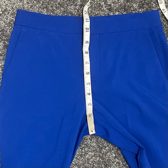 Zara Blue Suit Pants - Picture 9 of 12